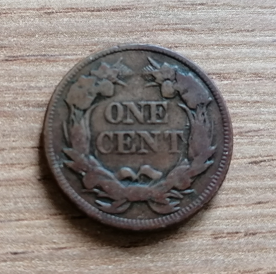 1 Cent 1857 mince USA Spojené státy Americké Severní Amerika