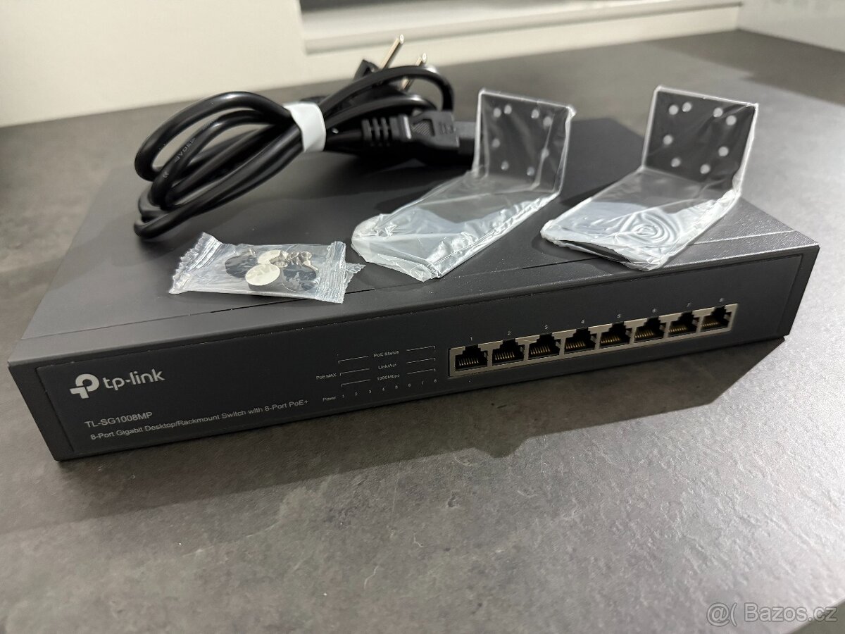 Switch TP-Link TL-SG1008MP PoE, 8 port, Gigabit