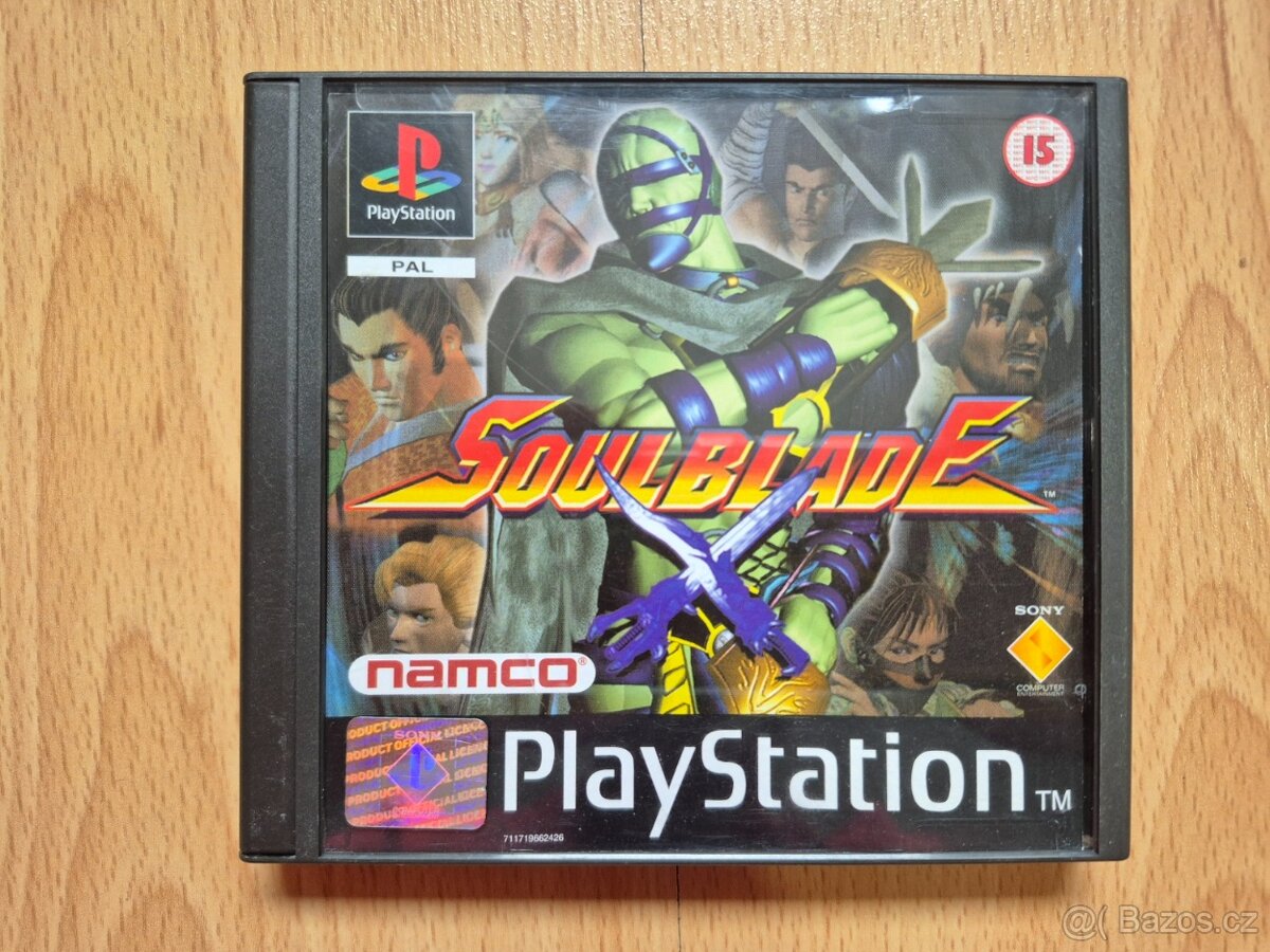 Predám hru na ps1 Soul Blade