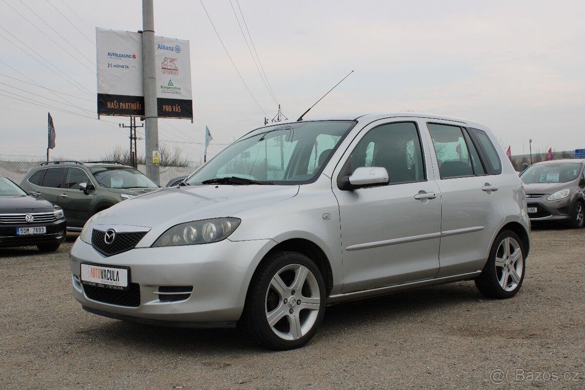 Mazda 2 1,4i 59KW, KLIMA, STK 4/2026, r.v. 2007
