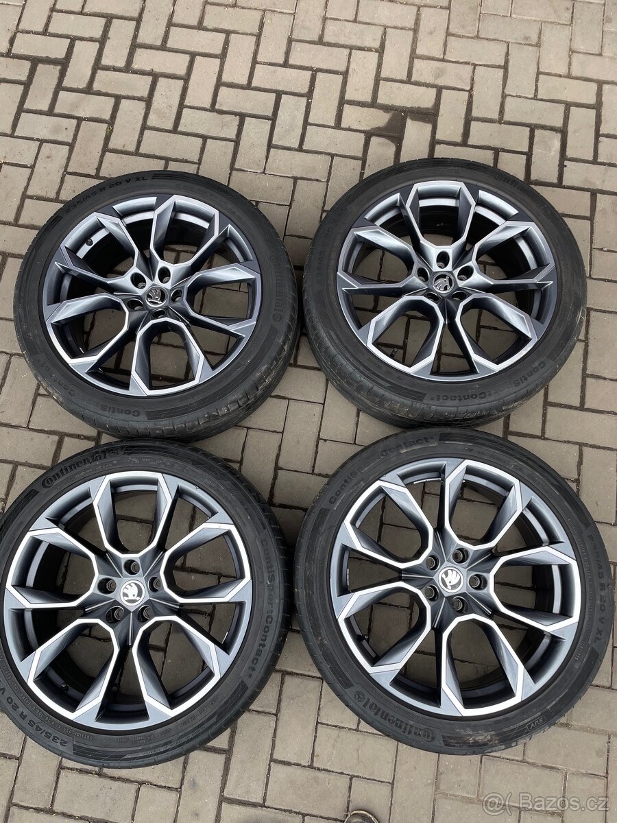 Alu kola EXTREME Škoda 5X112 R20