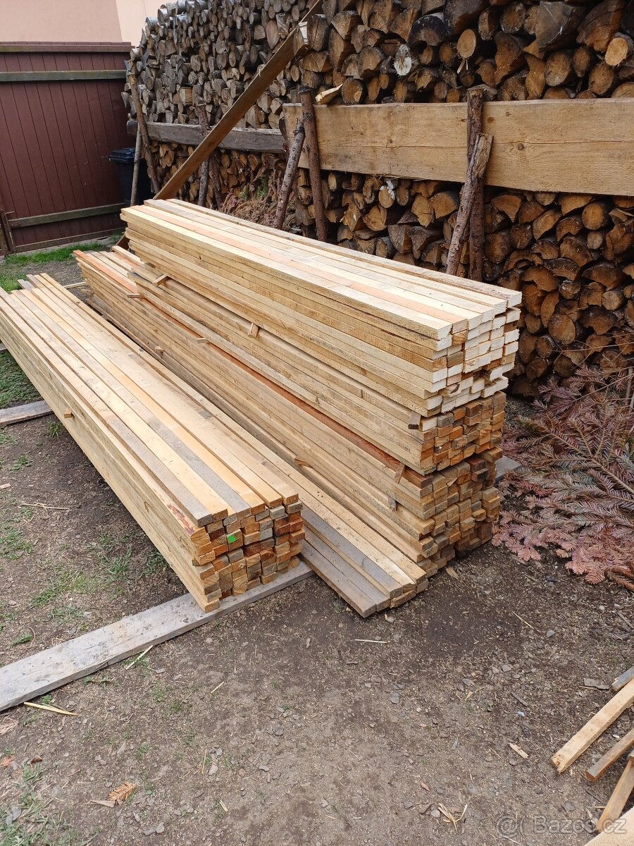 Střešní latě 5x3