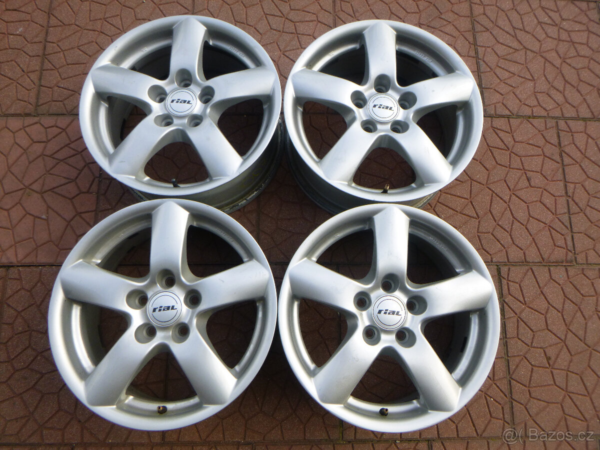 Alu sada disky kola originál Rial 5x108 7Jx16 ET48