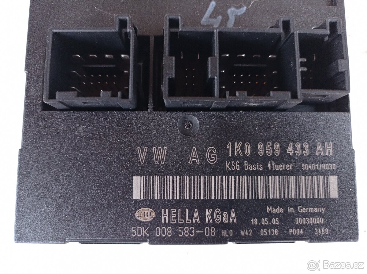 ŘIDÍCÍ JEDNOTKY SKODA OCTAVIA 2