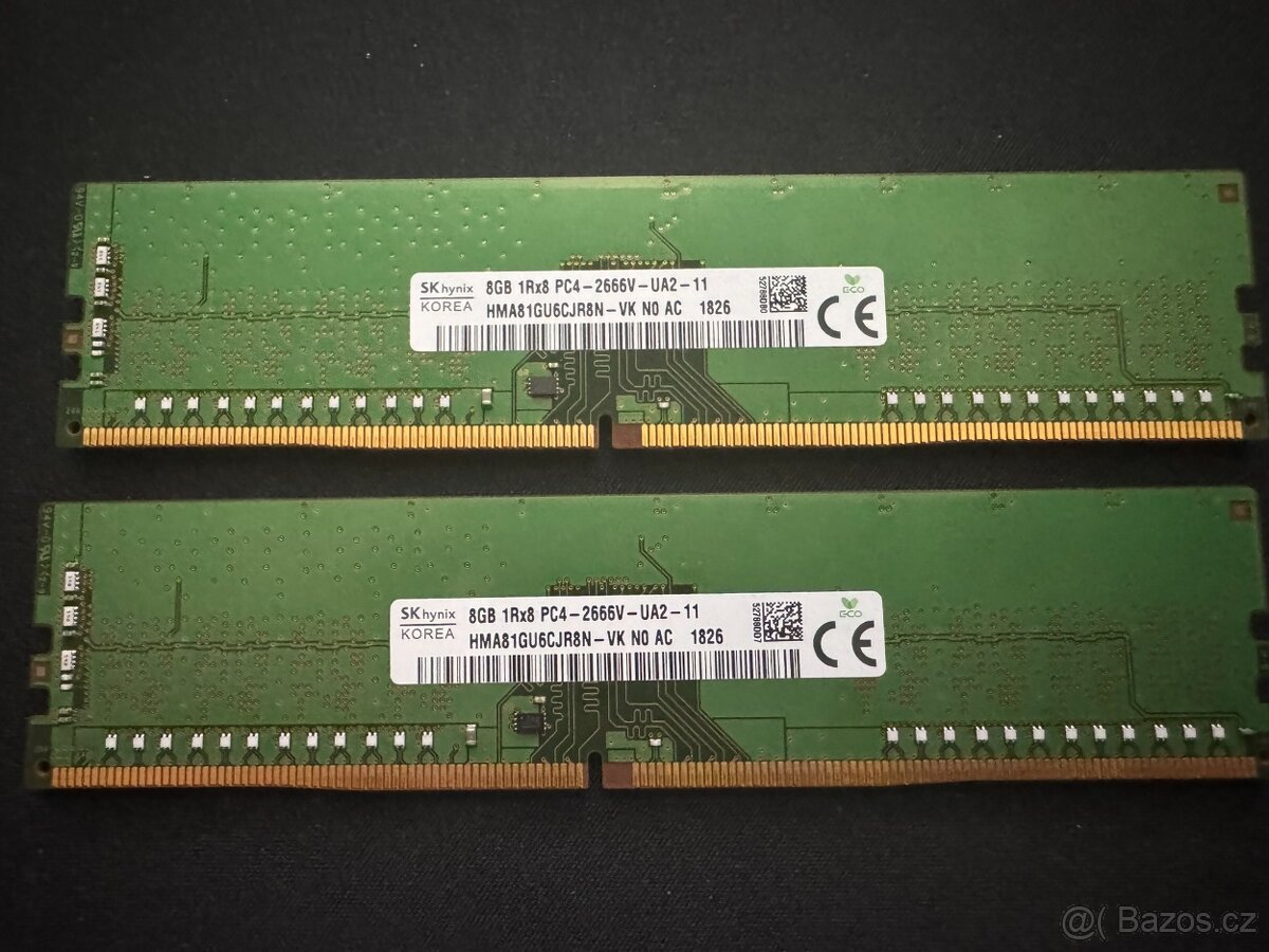 SK Hynix 2x8GB DDR4 2666MHz