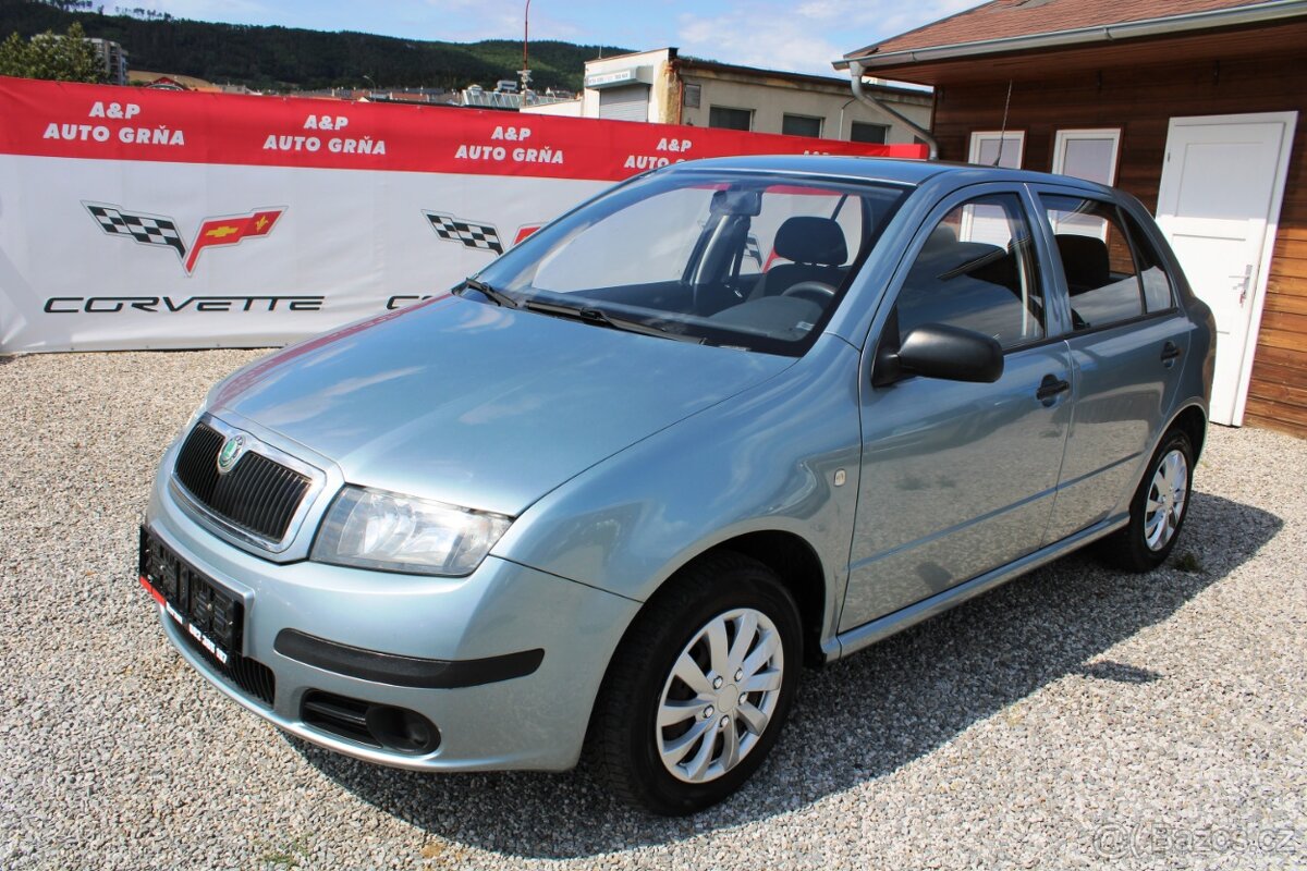 Škoda Fabia 1,2i, r.v.2006, KLIMA CENTRAL SERVO ABS