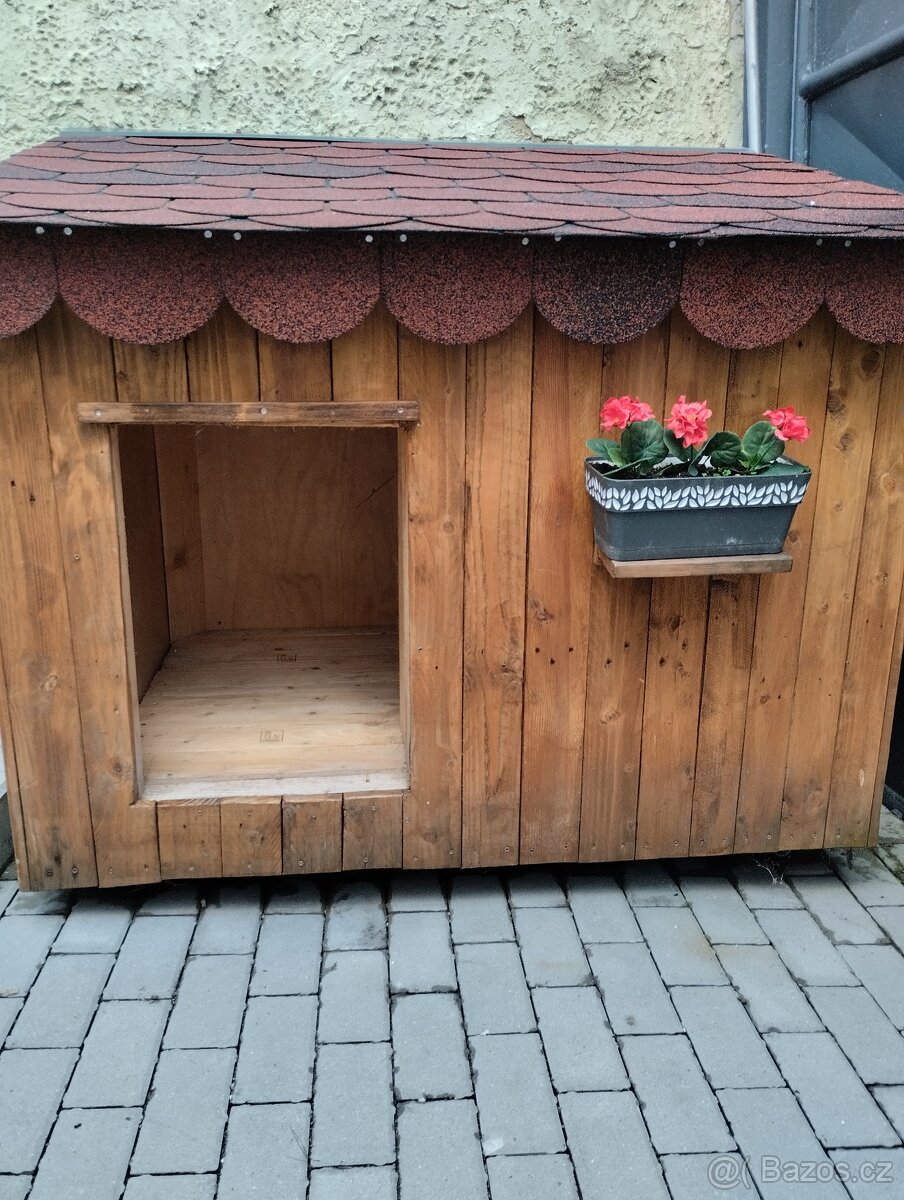 Bouda pro psa zateplená