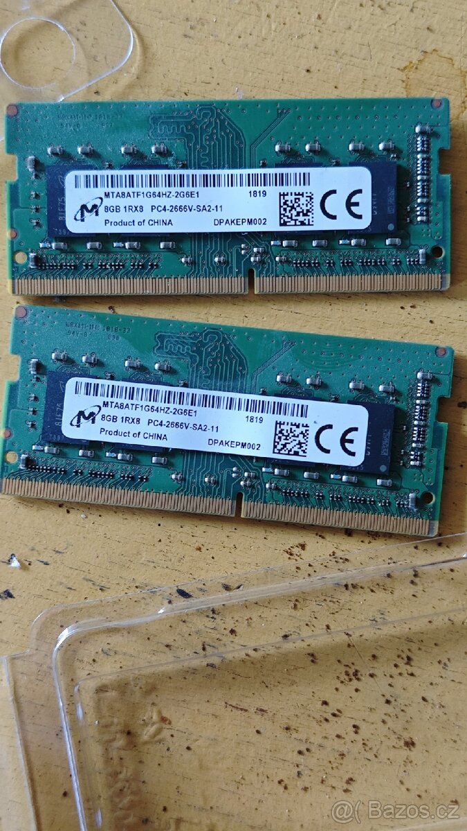 2x8gb ddr4 ram 2666mhz pro laptop