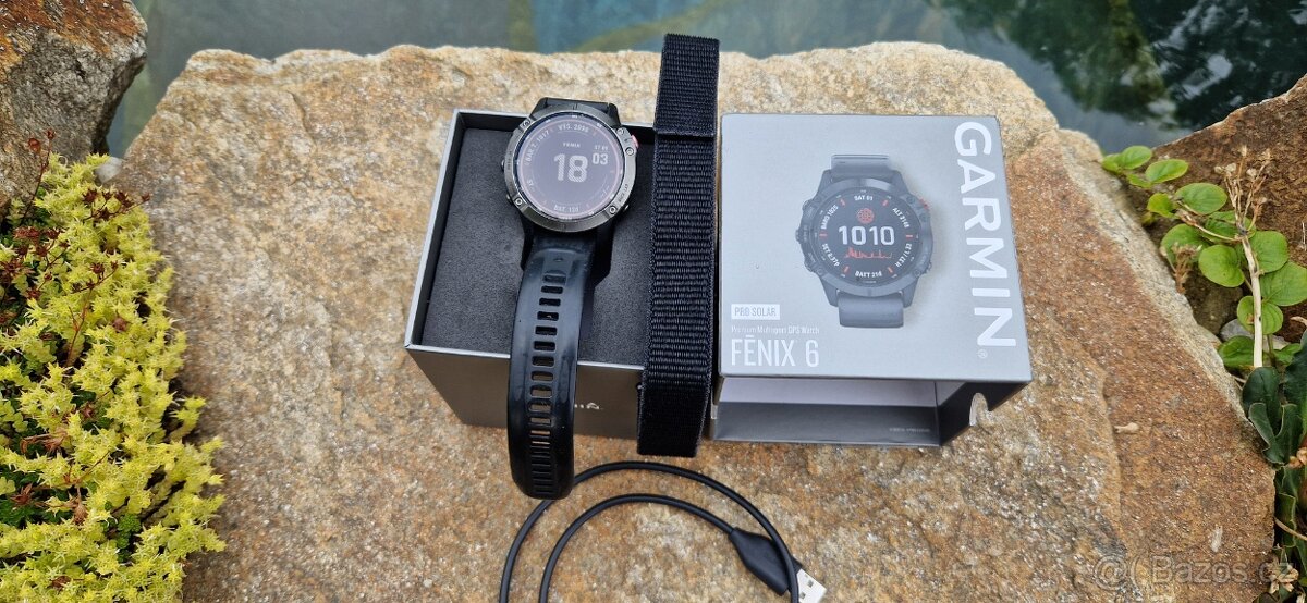 Garmin Fenix 6pro solar black
