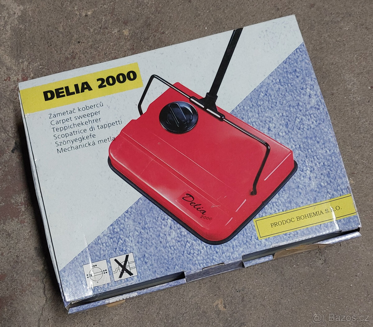 ZAMETAČ, MECHANICKÁ METLA, DELIA 2000