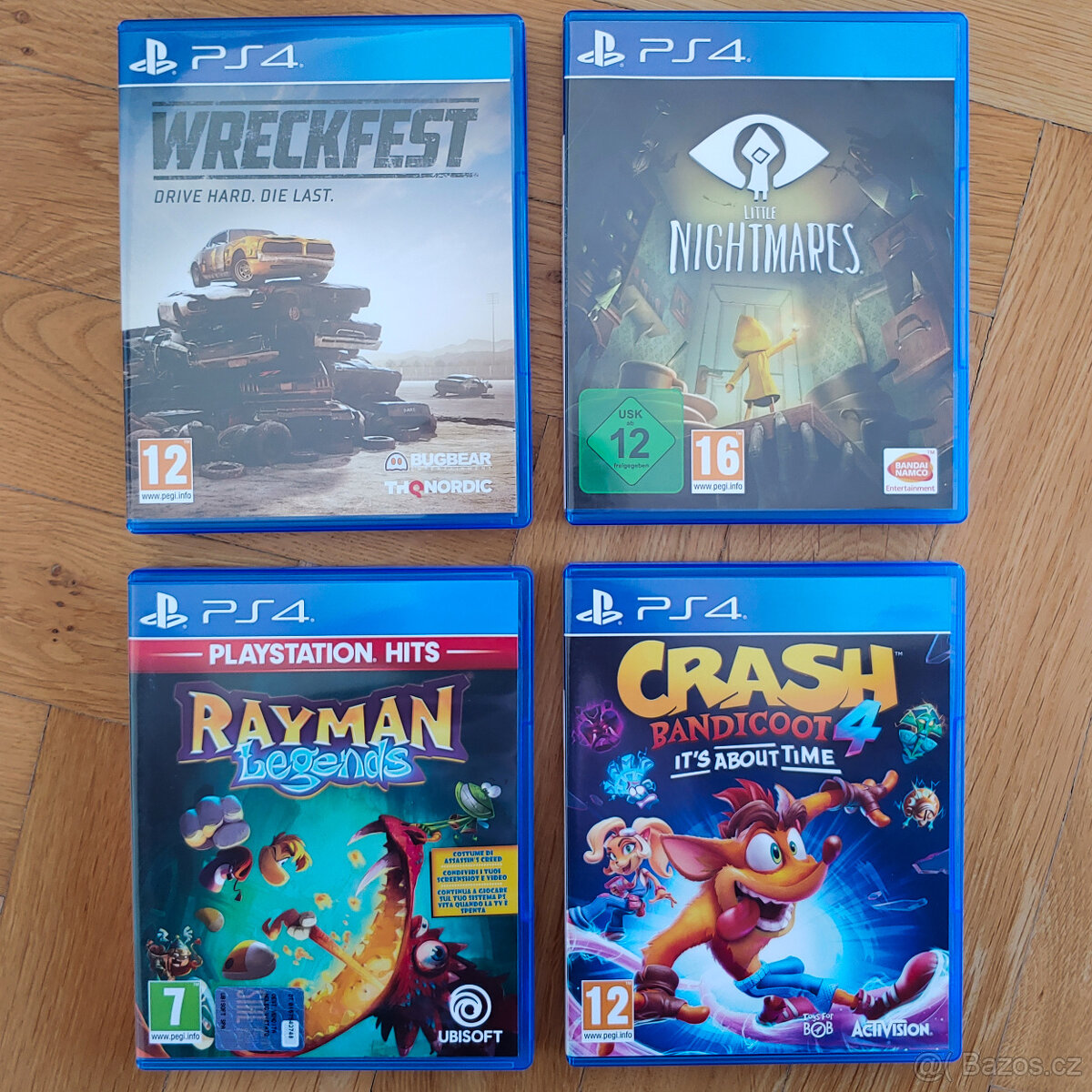 PS4/PS5 HRY - Wreckfest, Crash Bandicoot 4 a další