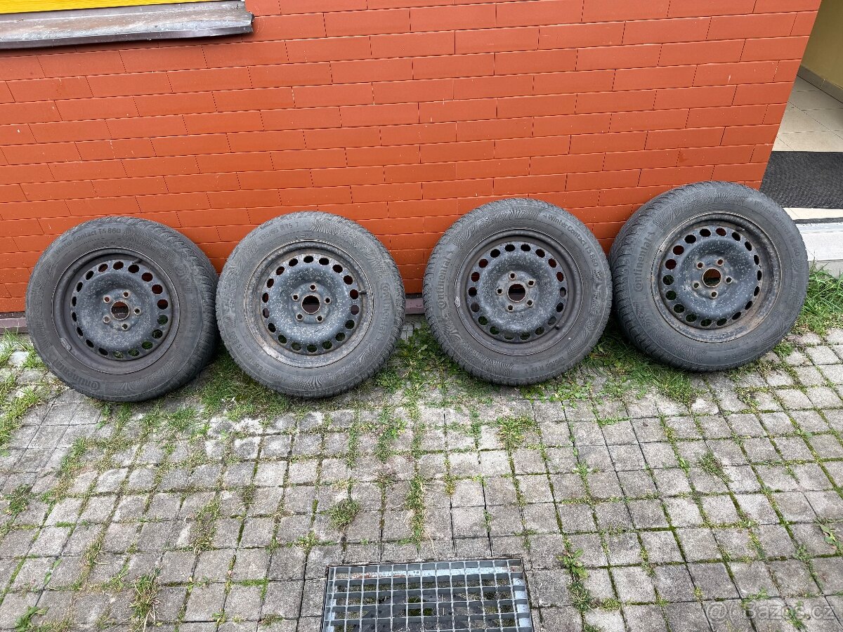 Sada kol 5x112 + zimni pneu