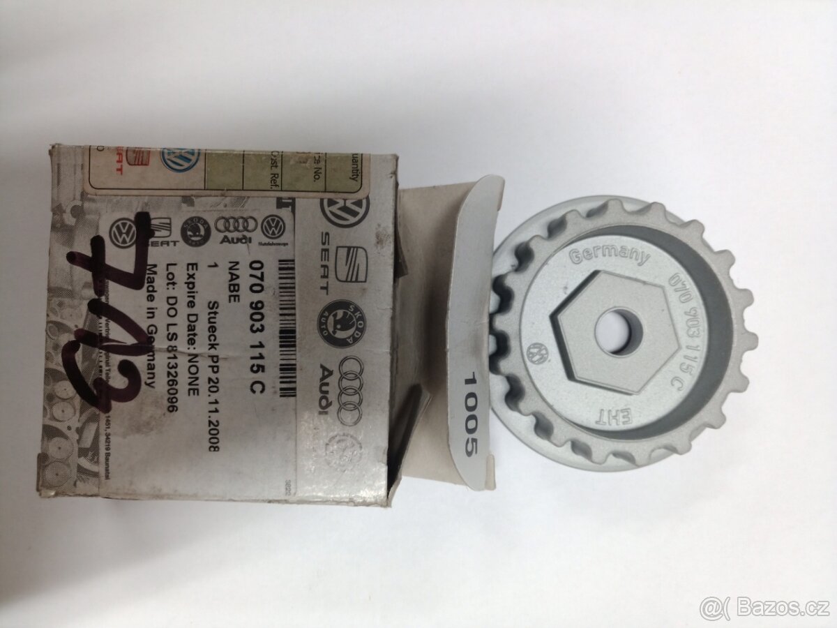 Hlava pro alternator transportér 070903115c