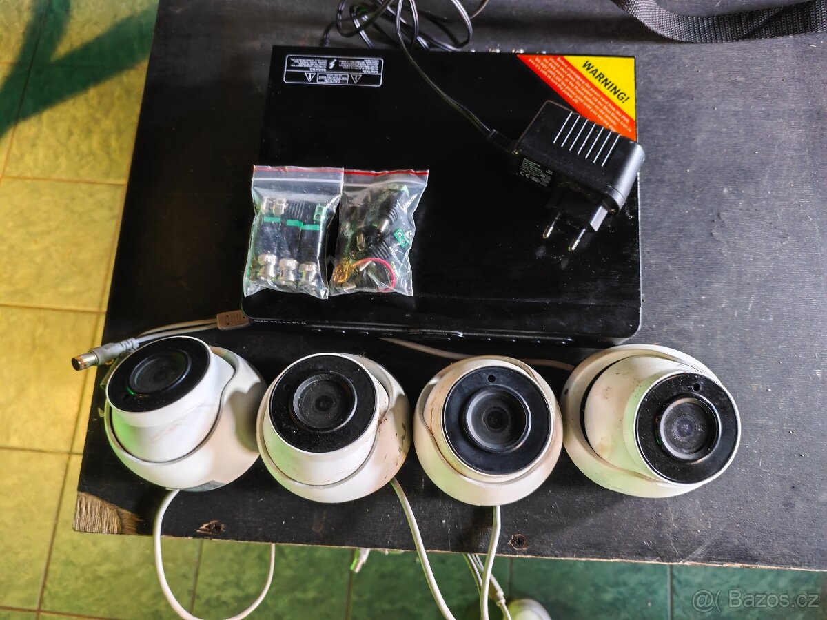 kamerový systém AHD 4 kamer
