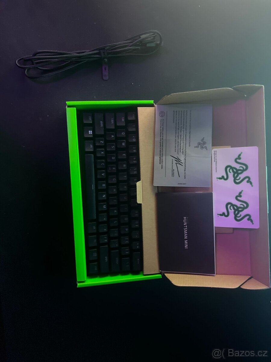 🟣Razer Huntsman mini - purple switch🟣