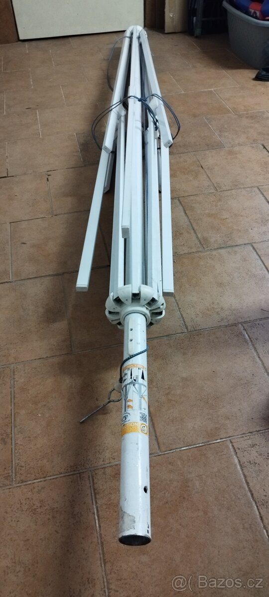 Hospodský deštník -konstrukce