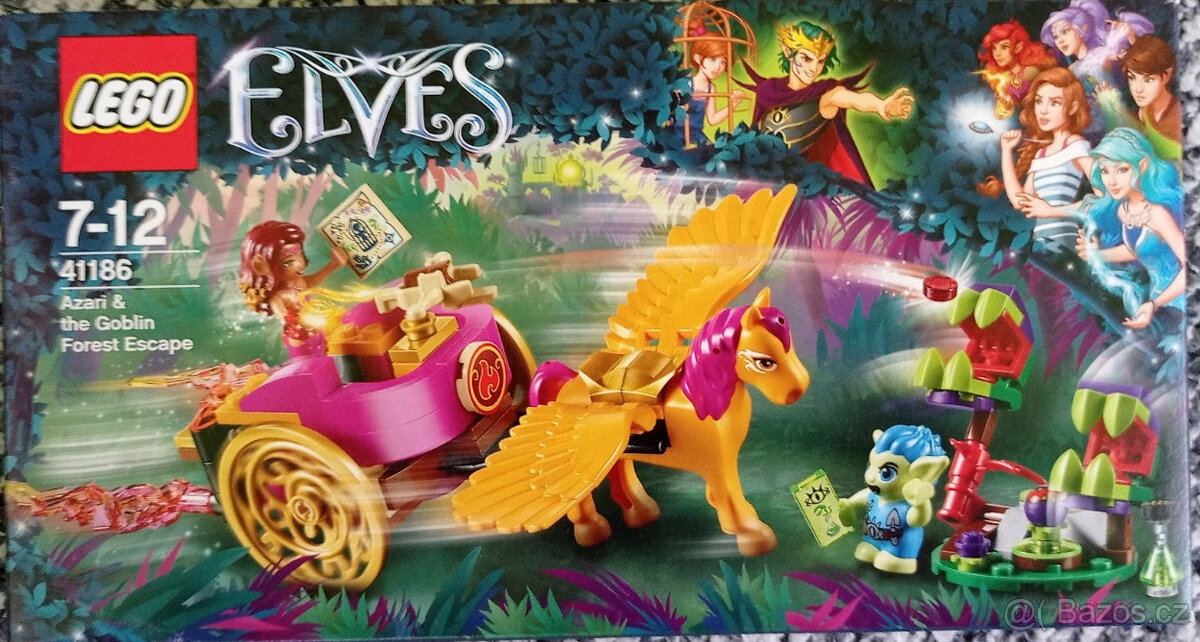 Lego Elves 41186 Azari a útěk ze Skřetího lesa