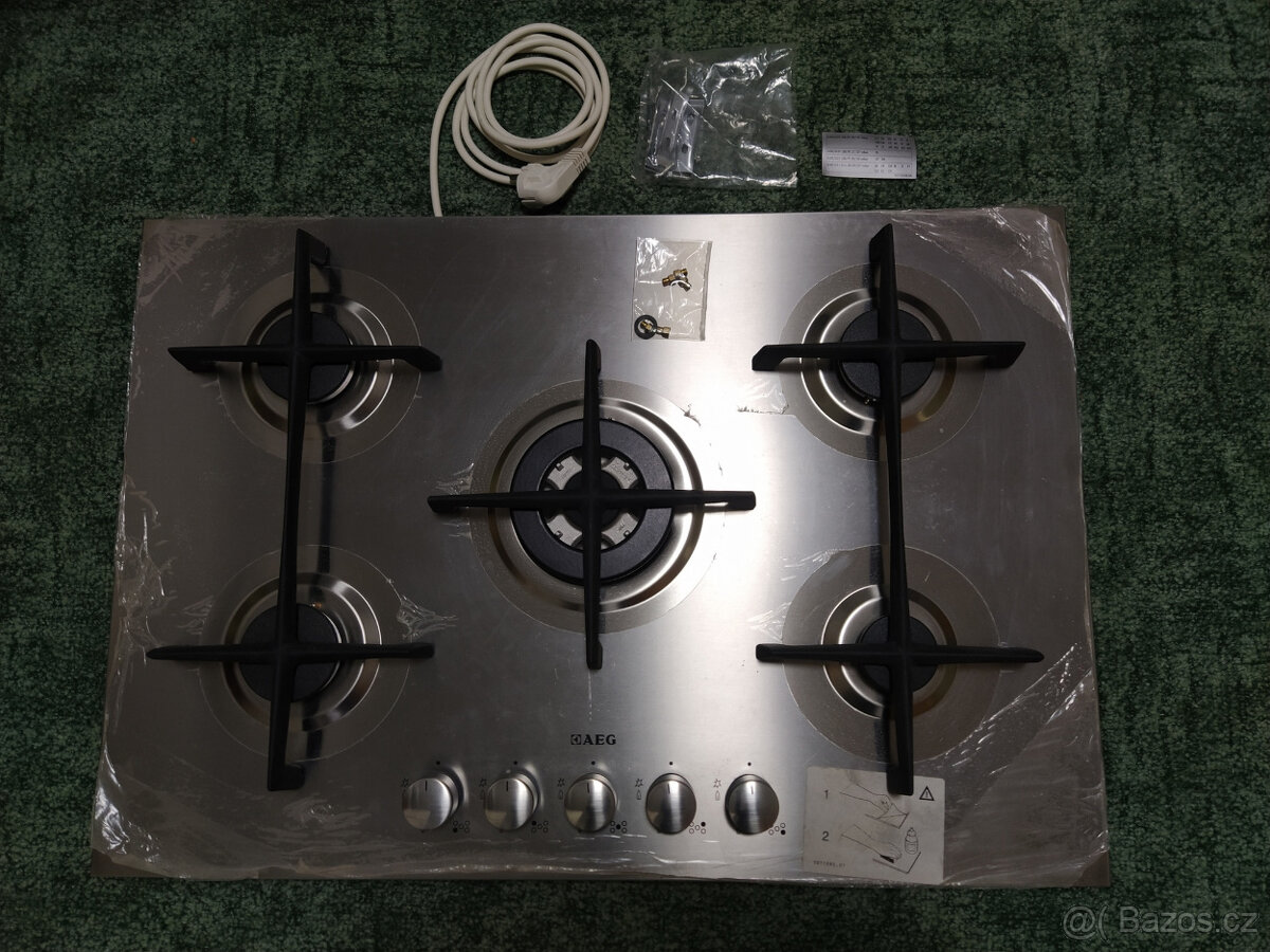 NOVÁ plynová varná deska AEG