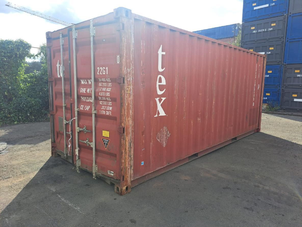 Lodní kontejner 20", skladový kontejner