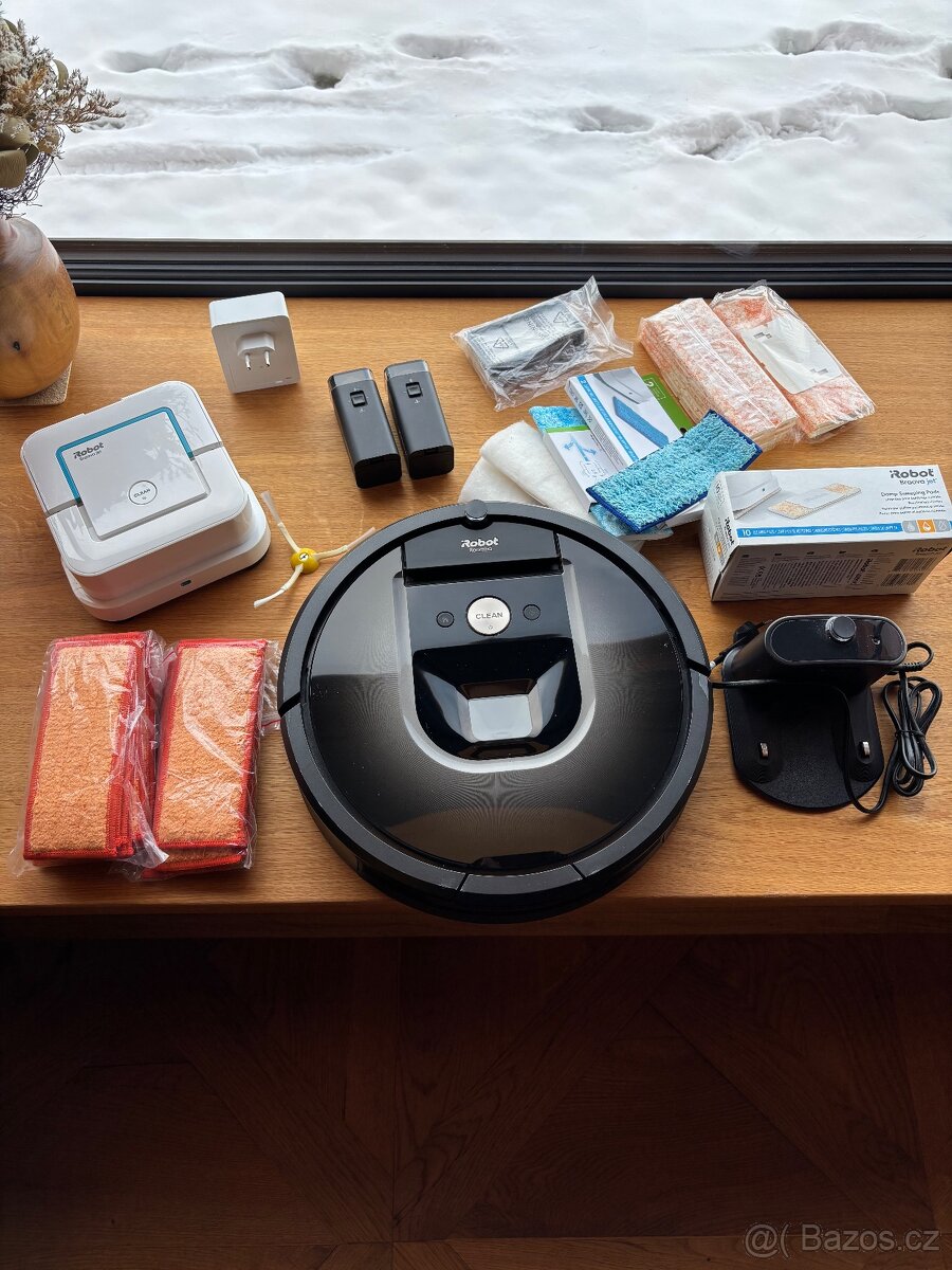 Robot Roomba 900 series + robot Braava jet