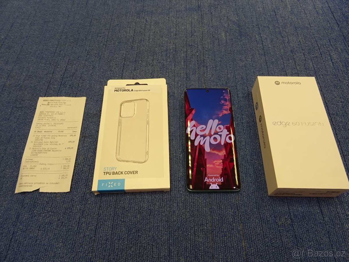 Nová Motorola EDGE 60 Fusion 16/256GB +folienaLCD