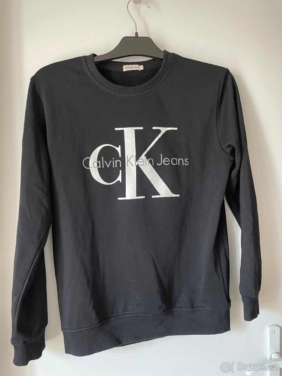 Dámská černá mikina Calvin Klein Jeans