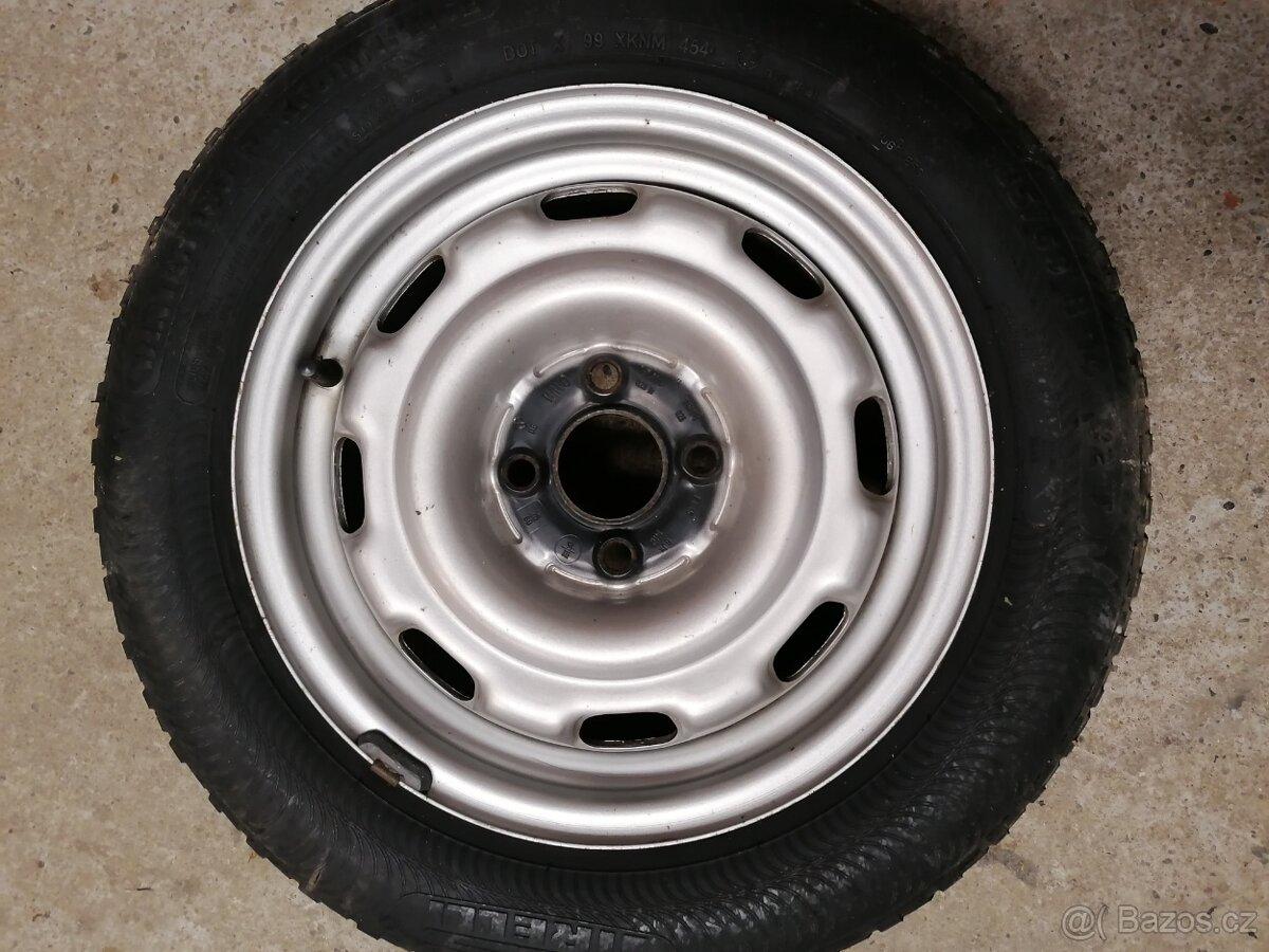 Plechové ráfky 6Jx14H2 ET45; 4k s