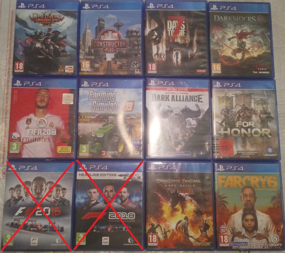 Hry pro Playstation 4. PS4 / PS5 hry viz seznam. Brno, pošta
