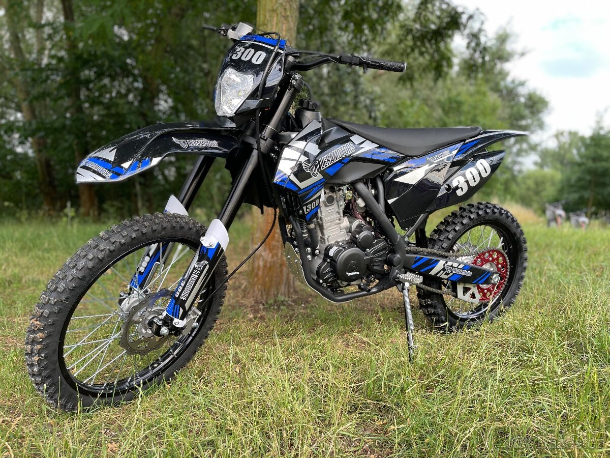 Pitbike Leramotors Killer PRO 300ccm, modrá