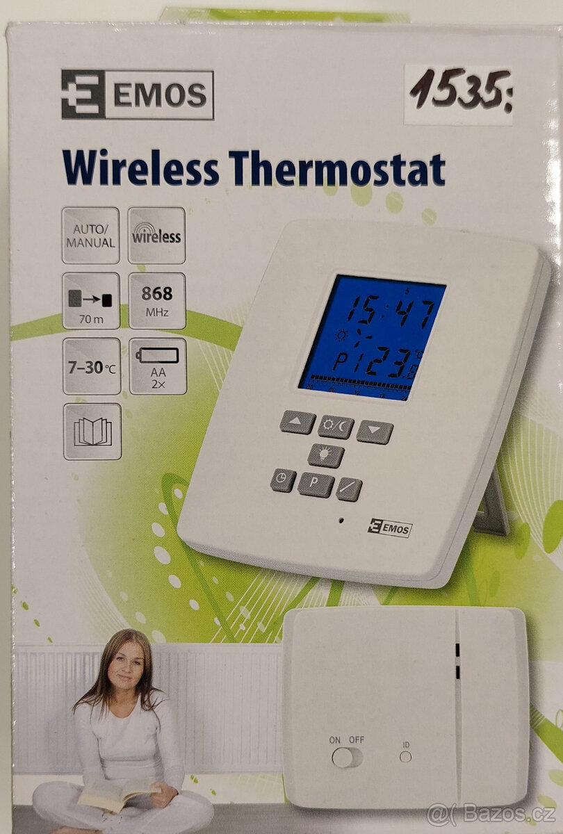 Bezdrátový termostat EMOS