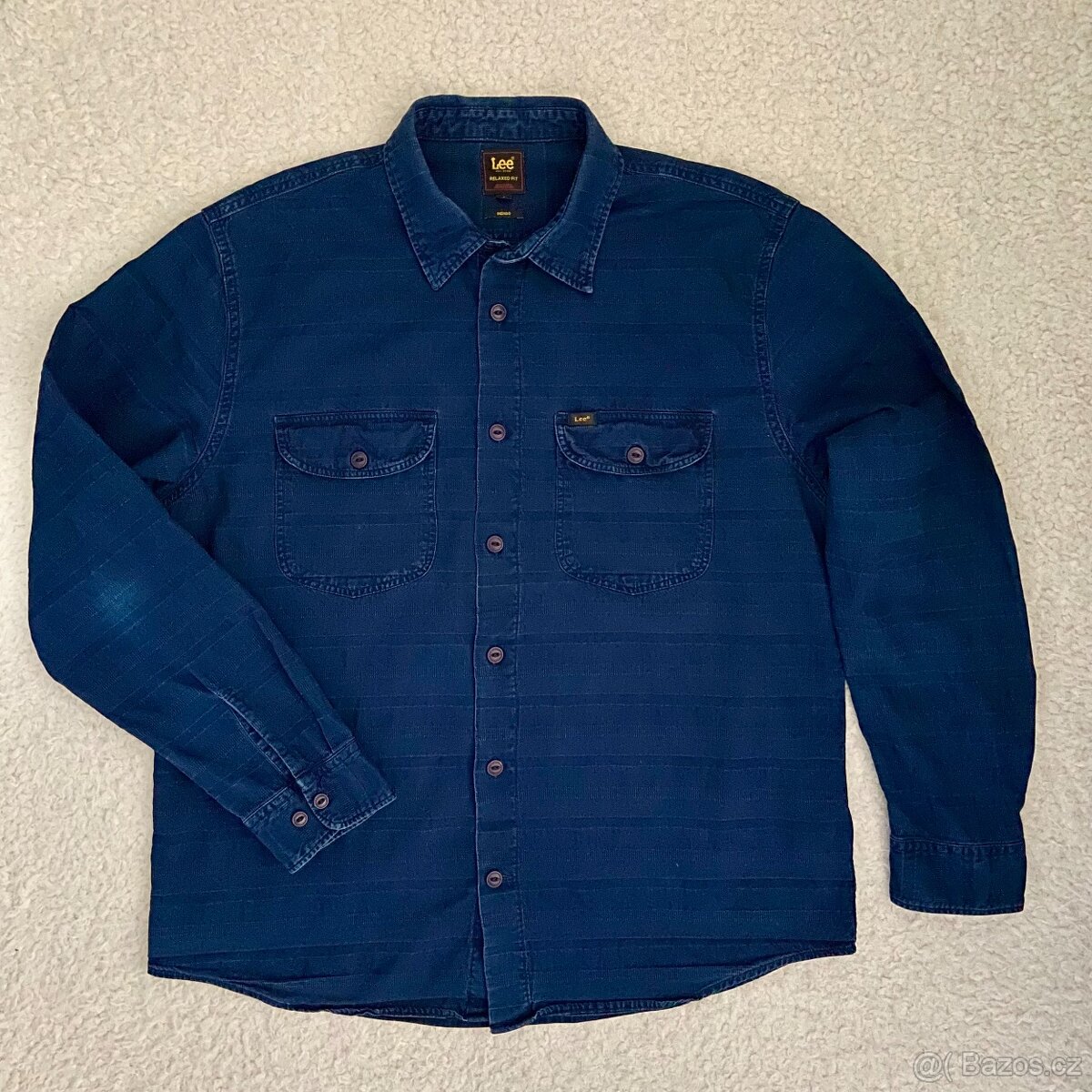 Pánská džínová košile Lee vel. L/50-52