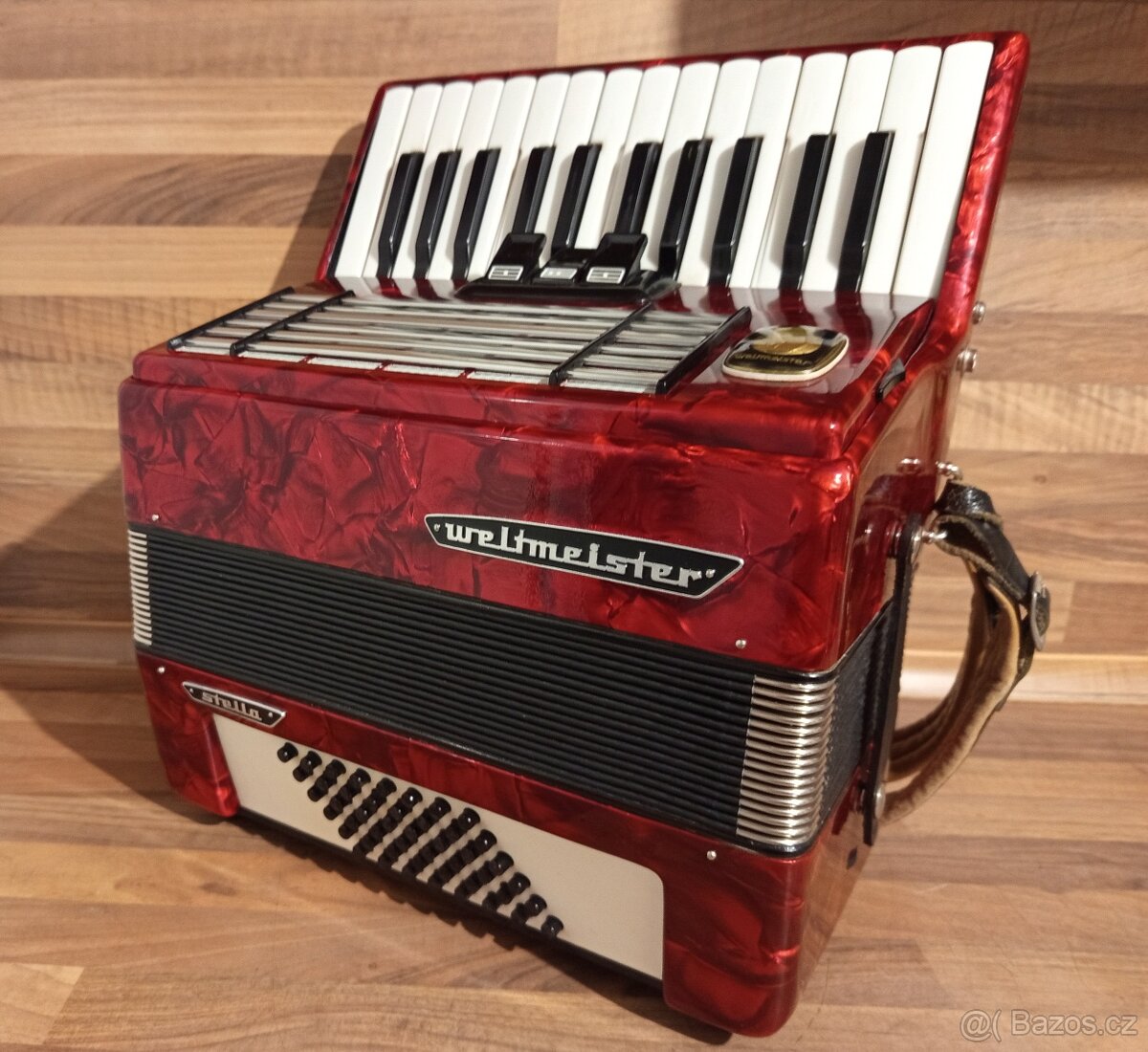 Akordeon (harmonika, heligonka) Weltmeister