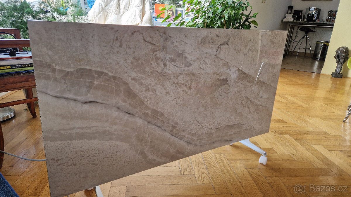 KERAMICKÝ TOPNÝ PANEL WIFI 1000W mramor