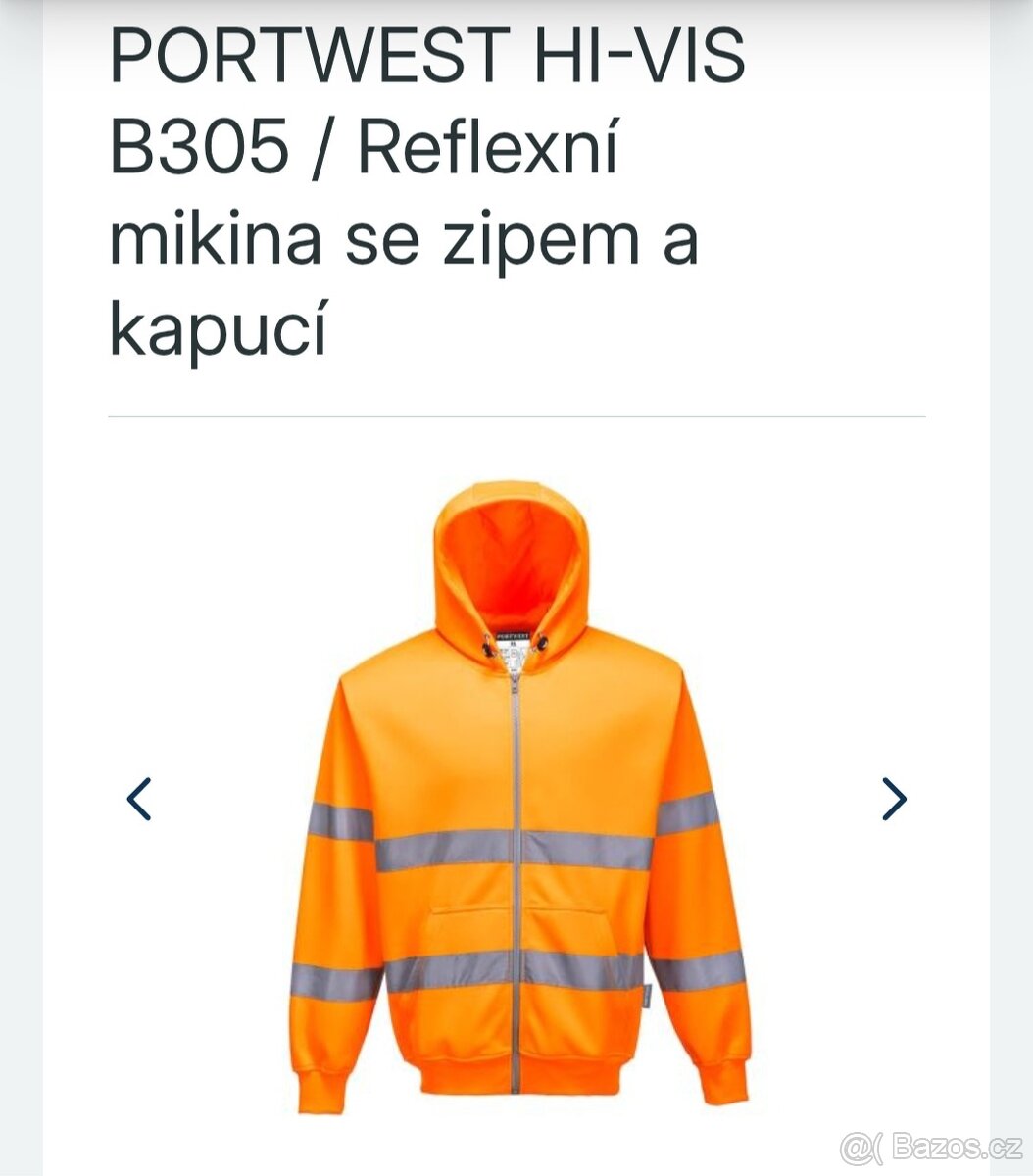 Pracovní mikina Portwest