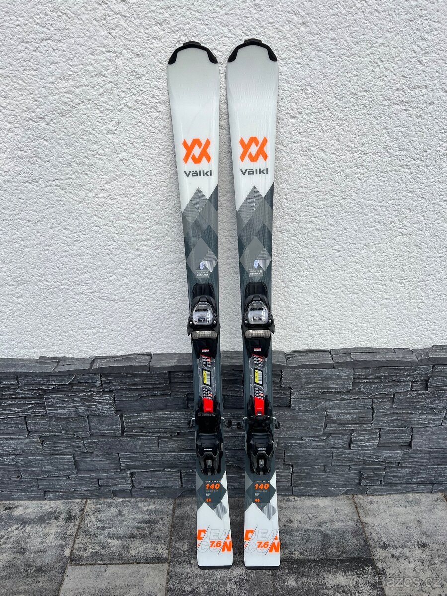 Prodám lyže VOLKL Deacon 76  140cm