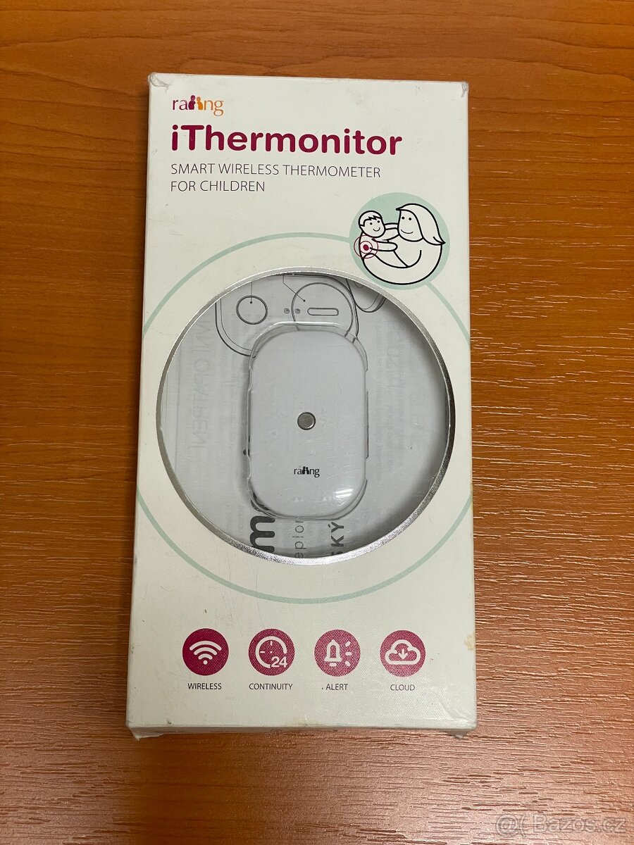 Dětský teploměr Raiing iThermonitor - aplikace pro mobil