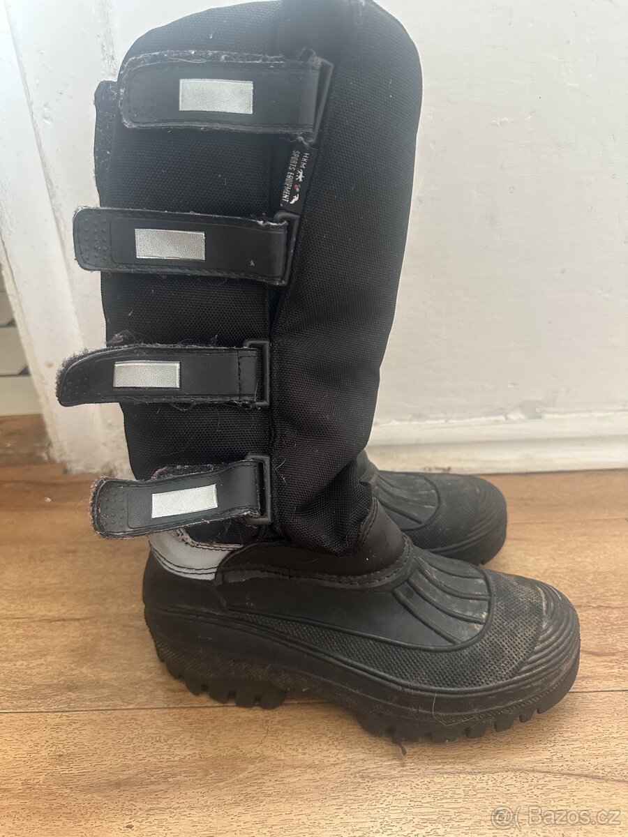 Dětské jezdecké termoboty vel.35