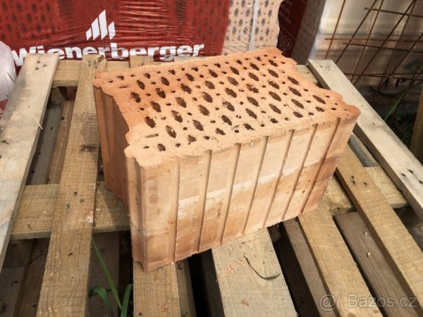 Broušené keramické cihly pro nosné zdi 25, 17,5 a 14