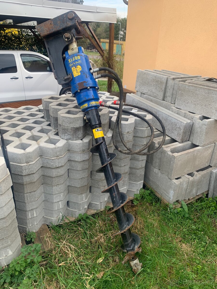 Zemní vrták na minibagr Auger Torque X1500