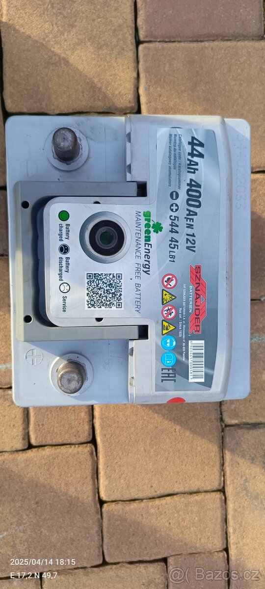 Autobaterie Silver Premium 44Ah