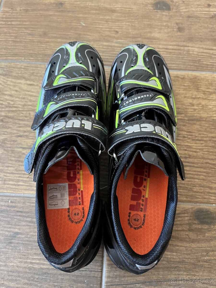 Cyklo boty LUCK Carbon lehké vel. 41-42