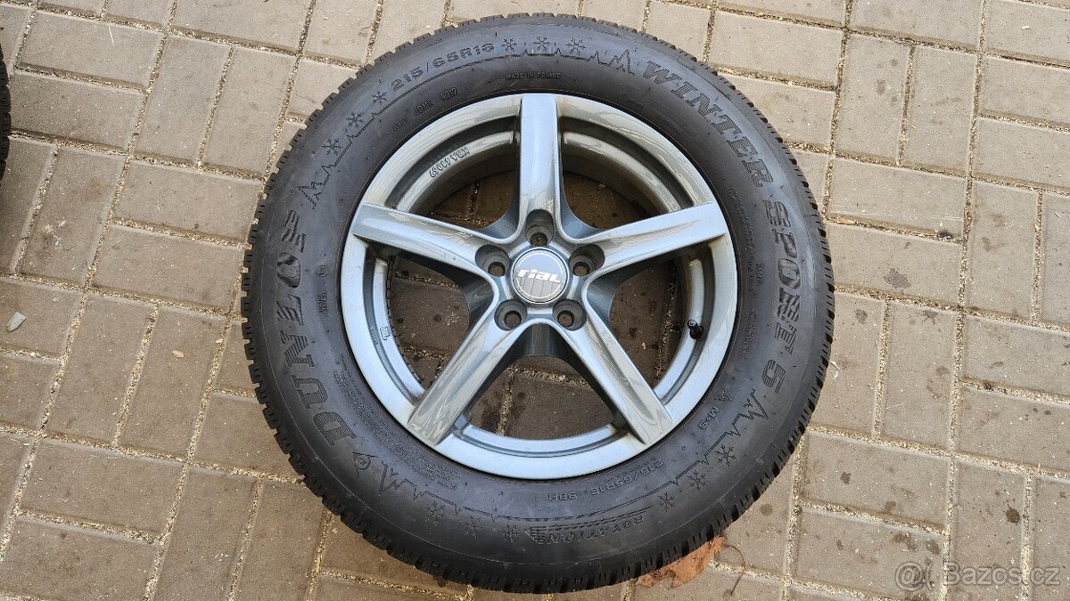 Zimní Sada Alu 5x105 215/65 R16 Rial Dunlop