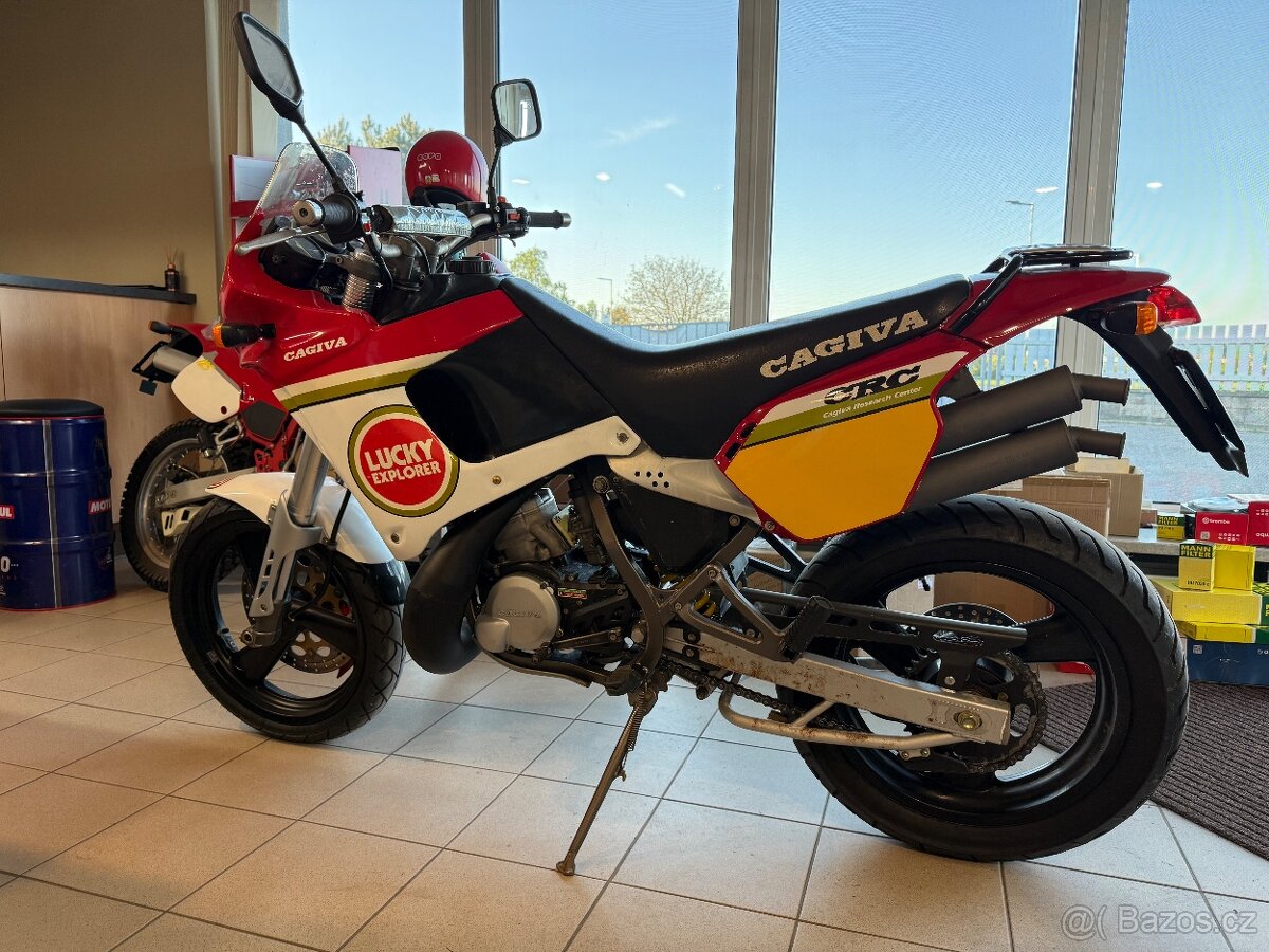 Cagiva SuperCity 125 2T 7speed, edice -Lucky Explorer