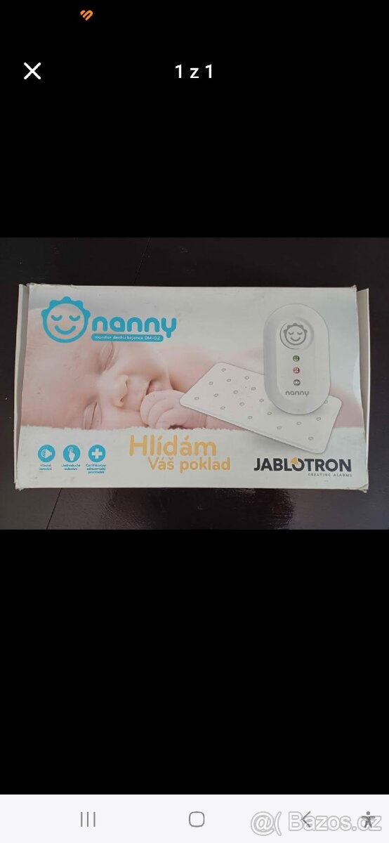 Monitor dechu Jablotron