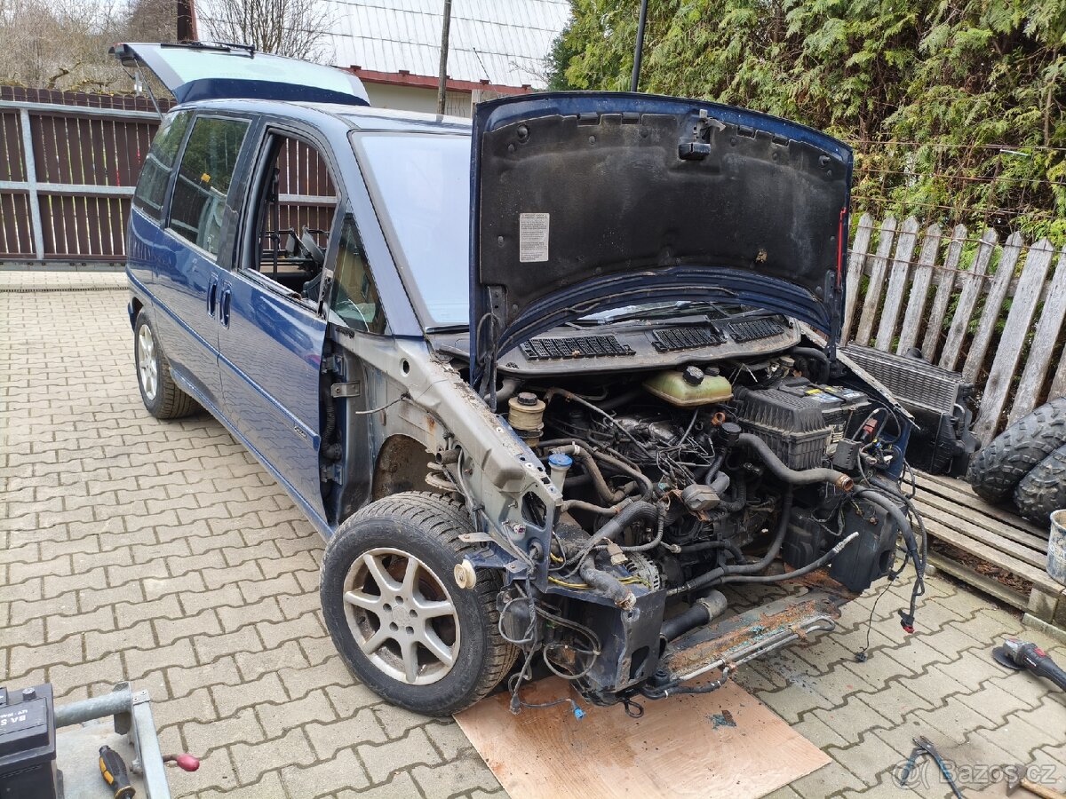 Citroen Evasion 2,0 HDI 16v Náhradní díly