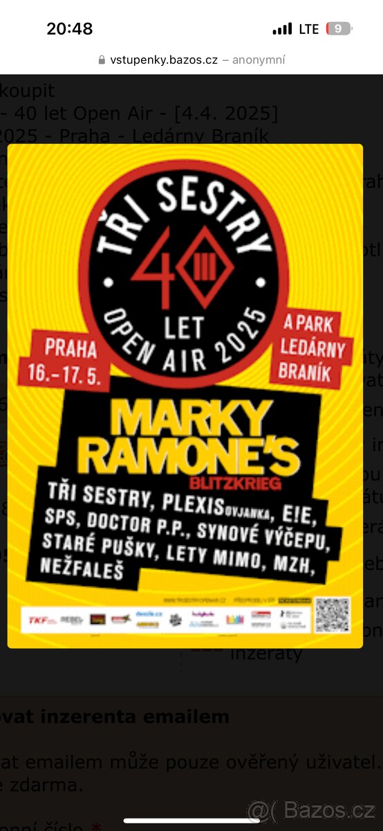 Tri sestry 40let open - air 2listky