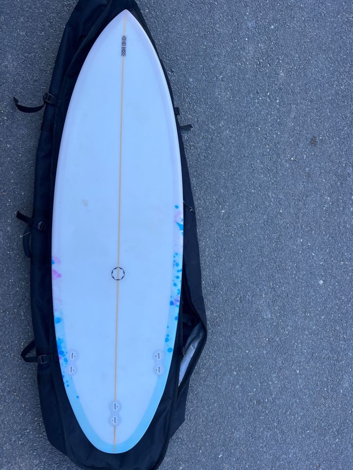 6'0" Custom Surfboard Chomper Surfcraft