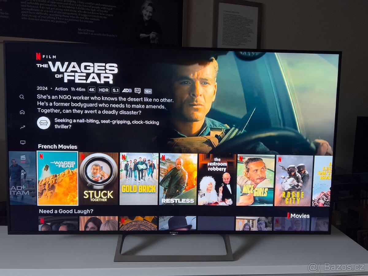 TELEVIZE SONY BRAVIA Smart LED TV se 4K rozlišením