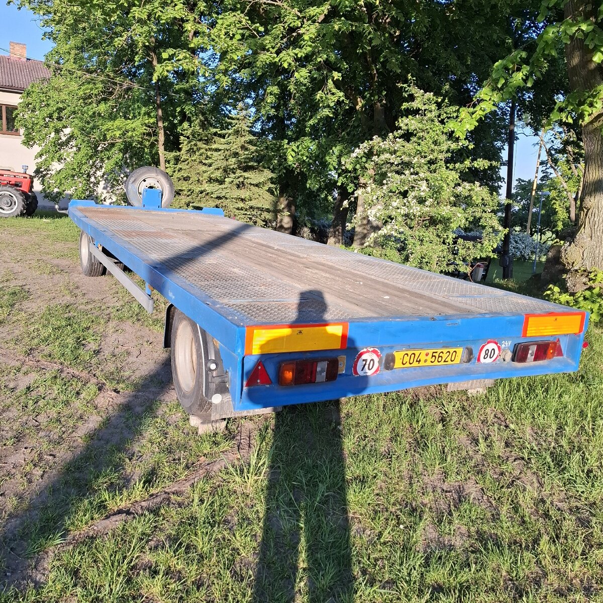 Traktorový podvalník Halbimger