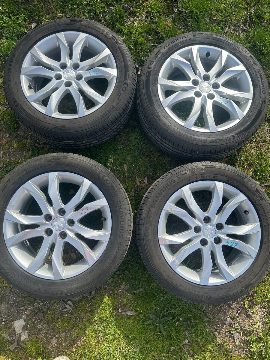 427 kola na Peugeot 508